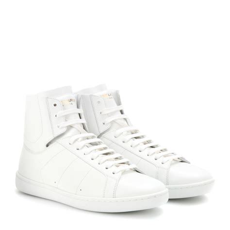 ysl white high tops|Saint Laurent Sneakers for Women .